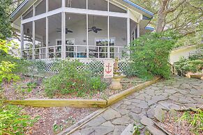 'reel Blessed' Topsail Beach Home w/ Private Dock!
