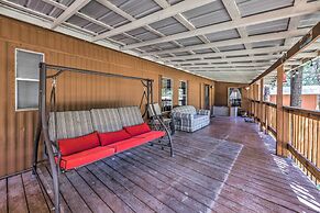 Quiet Cloudcroft Cabin w/ Porch + Gas Grill!