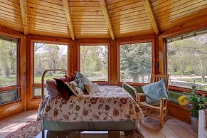 Serene Creekside Sheridan Getaway: Mountain Views!