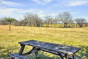 Spacious Texas Getaway w/ Fire Pit & Pond!