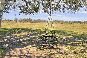 Spacious Texas Getaway w/ Fire Pit & Pond!