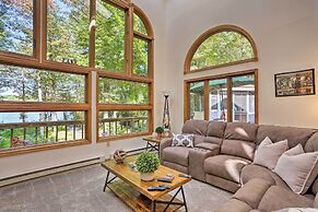 Pocono Lake Paradise w/ Private Beach & Dock!