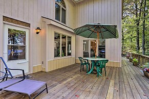 Pocono Lake Paradise w/ Private Beach & Dock!