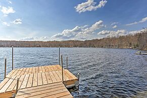Pocono Lake Paradise w/ Private Beach & Dock!