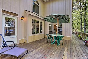 Pocono Lake Paradise w/ Private Beach & Dock!