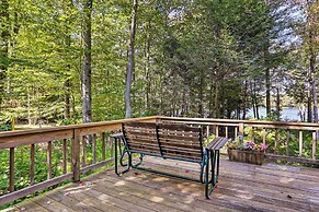 Pocono Lake Paradise w/ Private Beach & Dock!