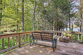 Pocono Lake Paradise w/ Private Beach & Dock!