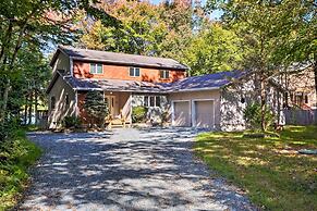 Pocono Lake Paradise w/ Private Beach & Dock!