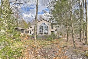 Pocono Lake Paradise w/ Private Beach & Dock!