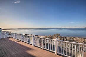 Waterfront Home w/ Large Deck + Private Pool!