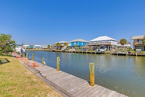 Waterfront Dauphin Island Home w/ Deck & Boat Dock