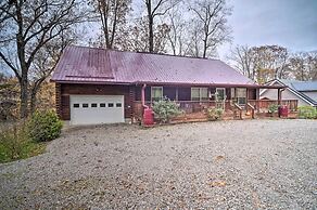 Woodsy Kentucky Escape w/ Game Room & Lake Access!