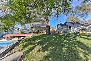 Waterfront Syracuse Home: Deck, Fire Pit & Kayaks