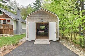 Cozy Tuftonboro Escape: Steps to Private Beaches!