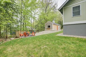 Cozy Tuftonboro Escape: Steps to Private Beaches!