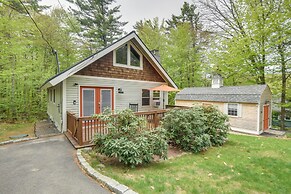 Cozy Tuftonboro Escape: Steps to Private Beaches!