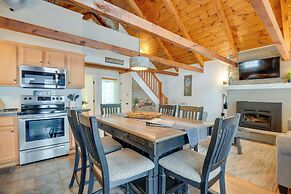 Cozy Tuftonboro Escape: Steps to Private Beaches!