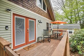 Cozy Tuftonboro Escape: Steps to Private Beaches!