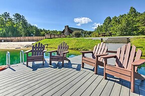 Tranquil Deck: Blue Ridge Mountain Retreat!