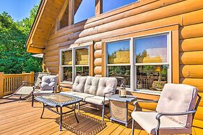 Tranquil Deck: Blue Ridge Mountain Retreat!