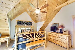 Tranquil Deck: Blue Ridge Mountain Retreat!