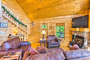 Tranquil Deck: Blue Ridge Mountain Retreat!