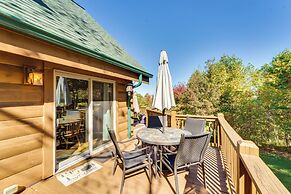 Tranquil Deck: Blue Ridge Mountain Retreat!