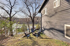 Deck, Fire Pit & Grill: Lakefront Oklahoma Abode