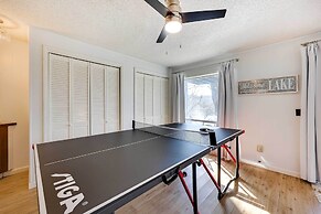 Deck, Fire Pit & Grill: Lakefront Oklahoma Abode