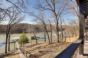 Deck, Fire Pit & Grill: Lakefront Oklahoma Abode