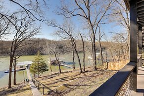 Deck, Fire Pit & Grill: Lakefront Oklahoma Abode