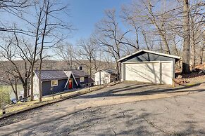 Deck, Fire Pit & Grill: Lakefront Oklahoma Abode