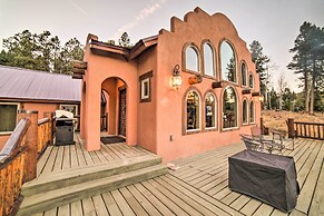 Southwestern Angel Fire Abode w/ Game Room