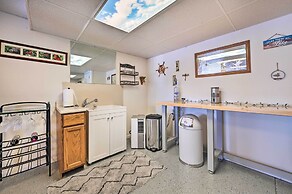 Spacious Lakefront Home w/ Sunroom & Bar!