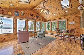 Spacious Lakefront Home w/ Sunroom & Bar!