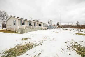 Waterfront Evart House on Chippewa Lake Channel