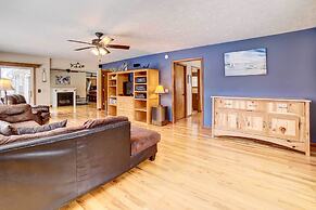 Waterfront Evart House on Chippewa Lake Channel