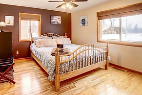 Waterfront Evart House on Chippewa Lake Channel