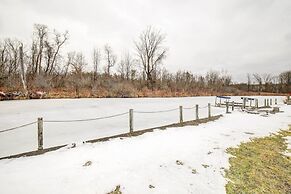 Waterfront Evart House on Chippewa Lake Channel
