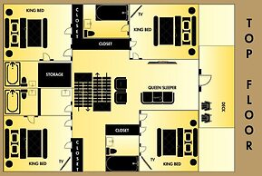 Heavenly Views - Amazing Mountain Views 8 Bedroom Cabin by Heavenly Vi