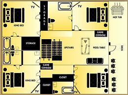 Heavenly Views - Amazing Mountain Views 8 Bedroom Cabin by Heavenly Vi