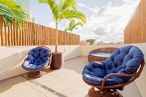 JB02 Flat - 250m da Praia de Jaguaribe