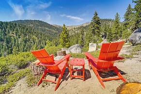 Decks + Lake Tahoe Views: Secluded Mtn Cabin!