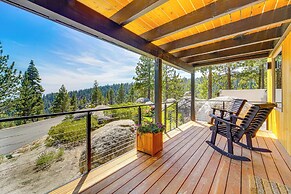 Decks + Lake Tahoe Views: Secluded Mtn Cabin!