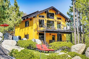 Decks + Lake Tahoe Views: Secluded Mtn Cabin!