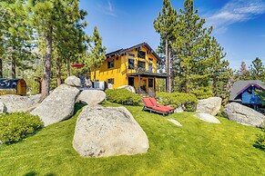 Decks + Lake Tahoe Views: Secluded Mtn Cabin!