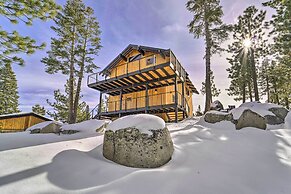 Decks + Lake Tahoe Views: Secluded Mtn Cabin!
