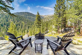 Decks + Lake Tahoe Views: Secluded Mtn Cabin!
