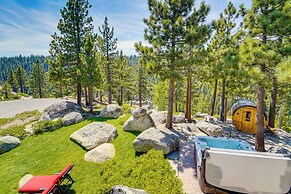 Decks + Lake Tahoe Views: Secluded Mtn Cabin!