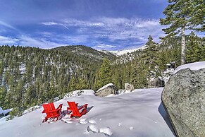 Decks + Lake Tahoe Views: Secluded Mtn Cabin!